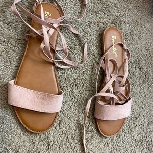 Lace Up Sandals
